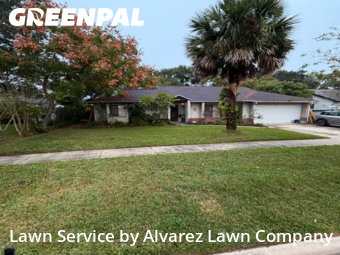 Grass Cutin Sanford,32773,Lawn Mowing by Alvarez Lawn Company, work completed in Nov , 2025