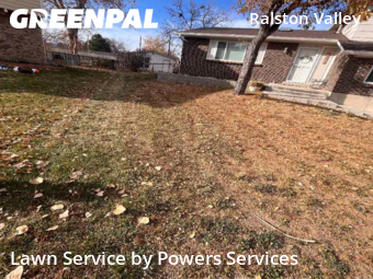 Turf Services in Arvada, 80005, Yard Cutting by Powers Services, work completed in Nov , 2025