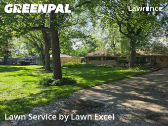 Grass Cutin Lawrence,46226,Lawn Service by Lawn Excel, work completed in Dec , 2025