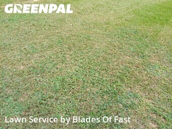 Completed mowing work