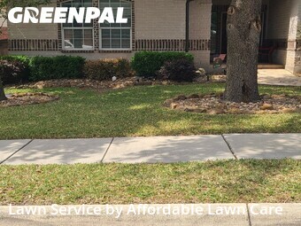 Grass Cutin Cibolo,78108,Lawn Mowing by Affordable Lawn Care, work completed in Jun , 2026