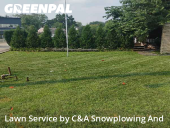 Lawn Mowing Servicein Des Plaines,60016,Lawn Maintenance by C&A Snowplowing And , work completed in Dec , 2025