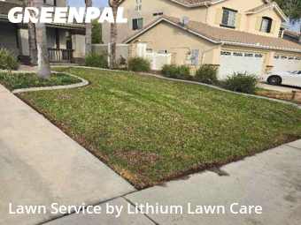 Landscape Design In Corona,92882,Landscaping Maintenance by Lithium Lawn Care , work completed in Dec , 2025