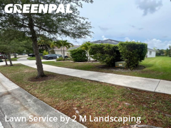 Lawn Maintenance in Weston, 33326, Grass Cutting by 2 M Landscaping, work completed in Nov , 2025