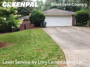 Yard Mowingin Roswell,30075,Lawn Service by Lrey Landscaping Llc, work completed in Nov , 2025