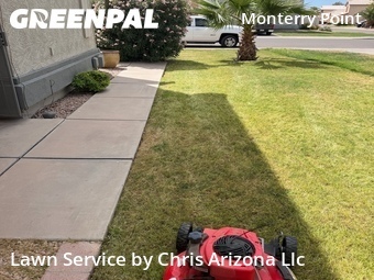 Lawn mowed in Chandler, 85225