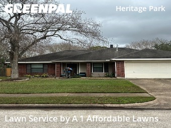 Lawn Carein Friendswood,77546,Grass Cutting by A 1 Affordable Lawns, work completed in Mar , 2026