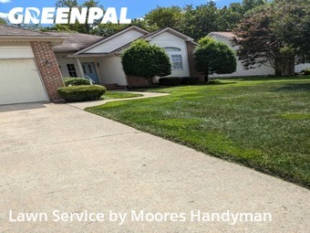 Weekly Mowing in Camden, 19934, Yard Grooming by Moores Handyman, work completed in Nov , 2025