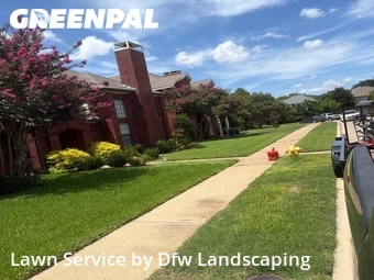 Lawn mowed in Coppell, 75019