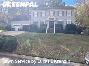 Yard Cuttingin Matthews,28105,Grass Cutting by Lucas E Krenzin, work completed in Nov , 2025