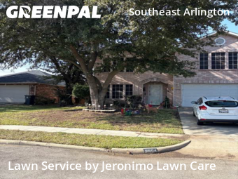 Affordable Landscaping In Arlington,76002,Landscape Design by Jeronimo Lawn Care , work completed in Dec , 2025