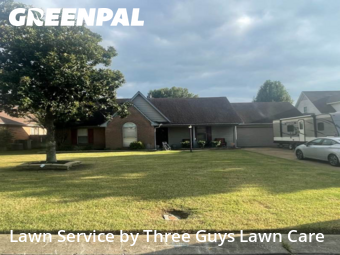 Lawn Care in Southaven, 38671, Mowing Services by Three Guys Lawn Care, work completed in Nov , 2025