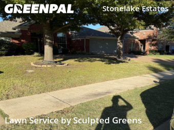 Residential Landscaping In Frisco,75035,Landscaping Installation by Sculpted Greens , work completed in Nov , 2025