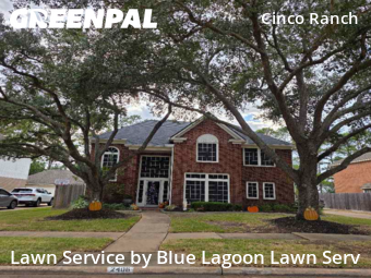 Grass Cuttingin Katy,77494,Lawn Service by Blue Lagoon Lawn Serv, work completed in Dec , 2025