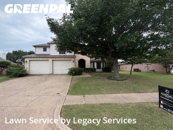 Lawn Maintenancein Grand Prairie,75054,Grass Cutting by Legacy Services, work completed in Jun , 2026