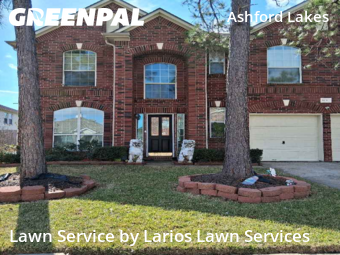 Grass Cutin Sugar Land,77478,Lawn Care by Larios Lawn Services, work completed in Feb , 2026