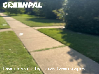 Lawn Cutin Garland,75040,Lawn Cutting by Texas Lawnscapes, work completed in Nov , 2025