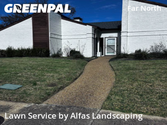 Landscaping Renovation In Dallas,75287,Landscape Design by Alfas Landscaping, work completed in Feb , 2026