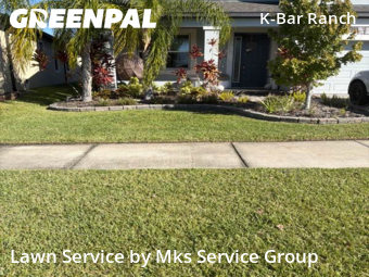 Yard Mowingin Tampa,33647,Grass Cut by Mks Service Group, work completed in Dec , 2025