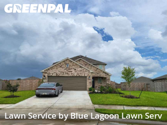 Lawn Servicein Rosenberg,77471,Yard Cutting by Blue Lagoon Lawn Serv, work completed in Nov , 2025