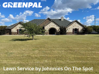 Lawn Management in Forney, 75126, Backyard Mowing by Johnnies On The Spot, work completed in Nov , 2025