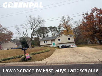 Yard Maintenance in Woodstock, 30189, Grass Services by Fast Guys Landscaping, work completed in Dec , 2025