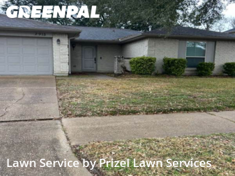 Lawn Cutin Pearland,77584,Yard Mowing by Prizel Lawn Services, work completed in Feb , 2026