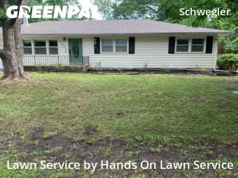 Lawn Mowingin Lawrence,66046,Grass Cut by Hands On Lawn Service, work completed in Dec , 2025