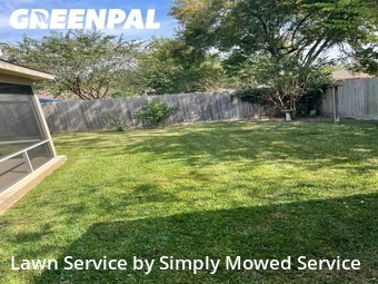 Yard Cuttingin League City,77573,Lawn Cutting by Simply Mowed Service, work completed in Feb , 2026
