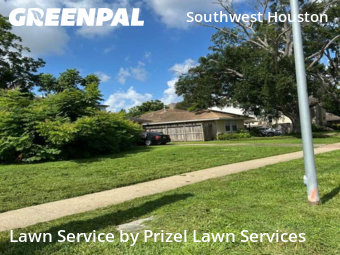 Grass Cutin Bellaire,77401,Yard Mowing by Prizel Lawn Services, work completed in Jan , 2026