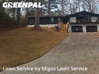 Lawn mowed in Lilburn, 30047