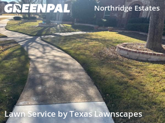 Lawn Mowing Servicein Plano,75024,Grass Cut by Texas Lawnscapes, work completed in Jan , 2026