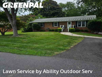 Lawn Mowingin Huntersville,28078,Lawn Mowing Service by Ability Outdoor Serv, work completed in Dec , 2025