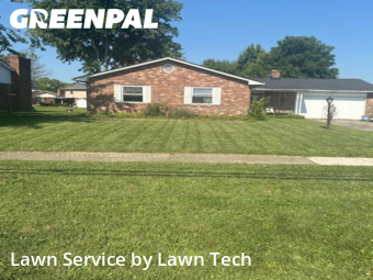 Yard Services in Trotwood, 45426, Lawn Management by Lawn Tech, work completed in Oct , 2025