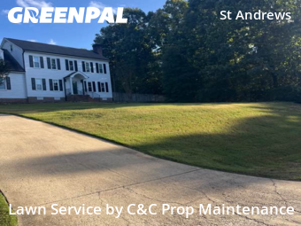 Weed Trimming in Wake Forest, 27587, Lawn Cutting by C&C Prop Maintenance, work completed in Nov , 2025