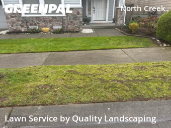 Lawn mowed in Bothell, 98021
