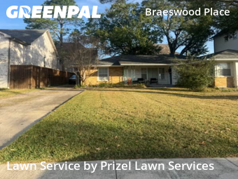 Grass Cuttingin Houston,77025,Lawn Mowing by Prizel Lawn Services, work completed in Jan , 2026
