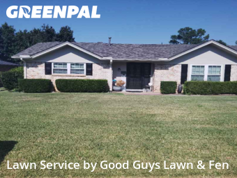 Lawn Cutin Hurst,76054,Grass Cutting by Good Guys Lawn & Fen, work completed in Nov , 2025