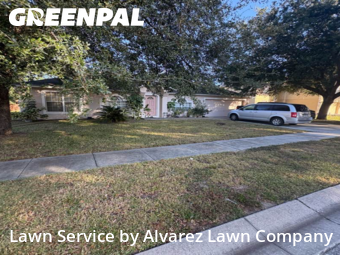 Lawn Cuttingin Ocoee,34761,Lawn Mow by Alvarez Lawn Company, work completed in Jan , 2026