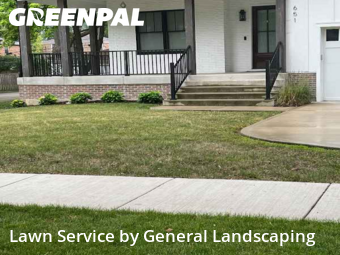 Lawn Servicein Des Plaines,60016,Lawn Mow by General Landscaping , work completed in Nov , 2025