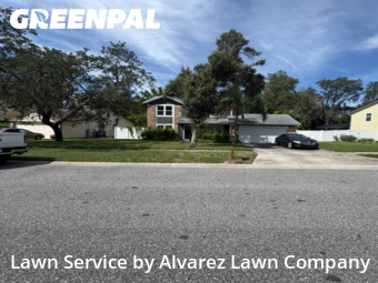 Yard Cuttingin Pine Hills,32818,Lawn Mowing Service by Alvarez Lawn Company, work completed in Dec , 2025