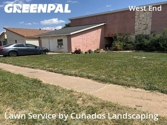 Lawn mowed in Lubbock, 79407