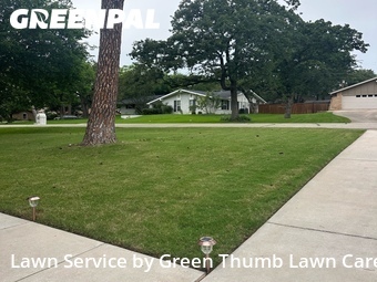 Yard Mowingin Lewisville,75077,Lawn Care Service by Green Thumb Lawn Care, work completed in Jun , 2026
