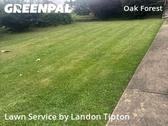 Lawn mowed in Little Rock, 72204
