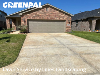 Lawn Mowingin Tomball,77377,Grass Cutting by Lilies Landscaping, work completed in Dec , 2025