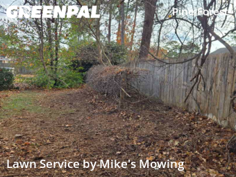 Backyard Landscaping In Fayetteville,28311,Landscaping Renovation by Mike's Mowing, work completed in Dec , 2025