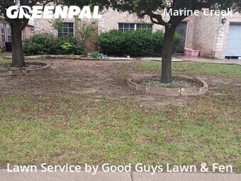 Lawn Care Servicein Fort Worth,76179,Yard Cutting by Good Guys Lawn & Fen, work completed in Jun , 2026