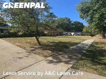 Lawn Servicein Florissant,63033,Grass Cutting by A&C Lawn Care, work completed in Dec , 2025