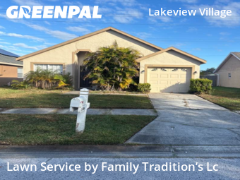 Lawn Carein Brandon,33510,Lawn Cutting by Family Tradition’s Lc, work completed in Feb , 2026