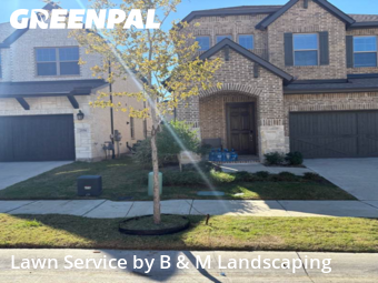Lawn Servicein Lewisville,75056,Yard Mowing by B & M Landscaping, work completed in Dec , 2025